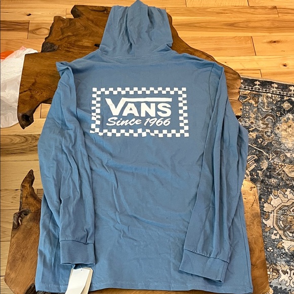 Vans Blue Long Sleeve Tee - Picture 6 of 8